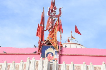 Flag on Karni Mata Temple
