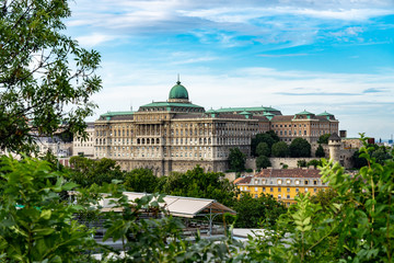 Obraz premium Buda Castle Royal Palace in Budapest, Hungary.