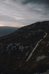 Valley road Croatia