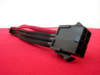 Eight pin vga graphic card connector adapter