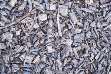 Wood chips texture, nature material