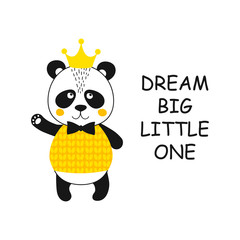 Quote Dream big little one