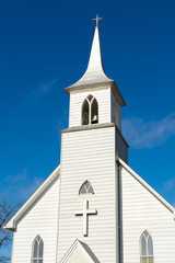 Fototapeta na wymiar Church in the Midwest