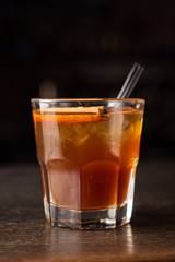 tasty cocktail in the bar