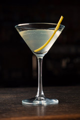 tasty cocktail in the bar