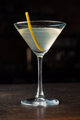 tasty cocktail in the bar