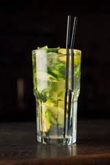 tasty cocktail in the bar