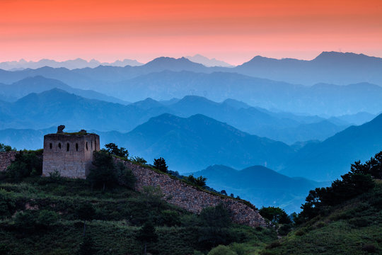 Laiyuan county, hebei province to the Great Wall
