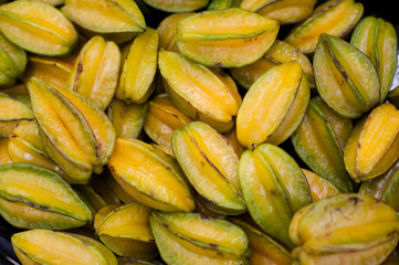 the fresh fuits on the market