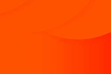 Orange background. Dynamic style banner design orange gradient. Abstract realistic papercut decoration. background for poster, web, landing, page, cover, ad, greeting, card, social media, promotion