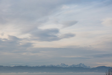 Wolken am Bodensee
