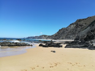 Costa negra en El Algarve