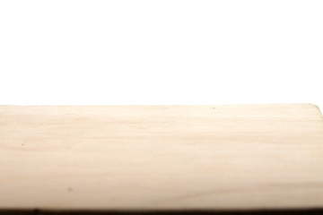 Macro shoot of a wood texture with white background