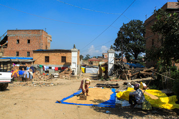 The earthquake that struck Nepal in 2015