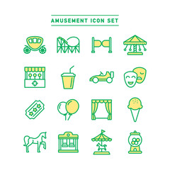 AMUSEMENT ICON SET