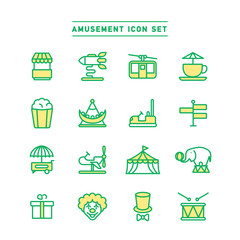 AMUSEMENT ICON SET