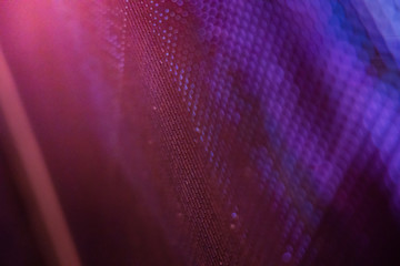 CloseUp LED blurred screen. LED soft focus background. abstract background ideal for design.