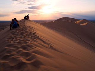 Fototapeta na wymiar mongolia desert