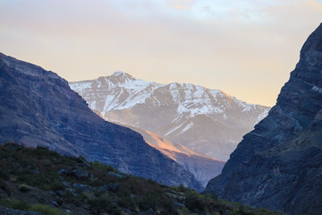 Fototapeta premium Chile - Los Andes - Travel to Portillo full day 