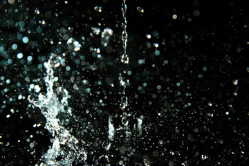Water splash background
