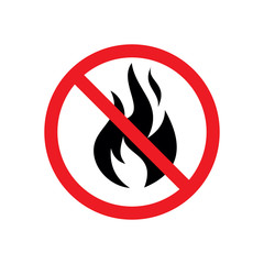 don't fire icon, prohibited icon, danger icon
