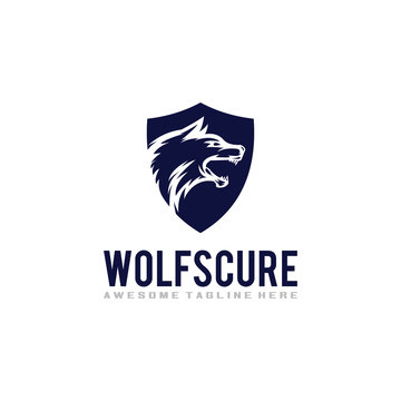 Wolf Logo Vector 