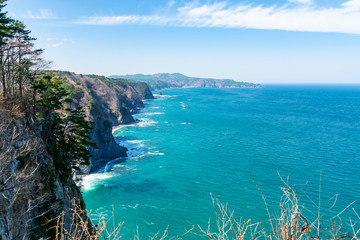 【岩手県田野畑村】5連でそびえ立つ足が竦むような鵜の巣断崖