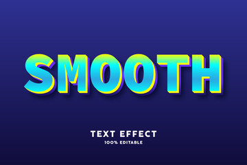 Obraz premium Green cyan fresh color text effect