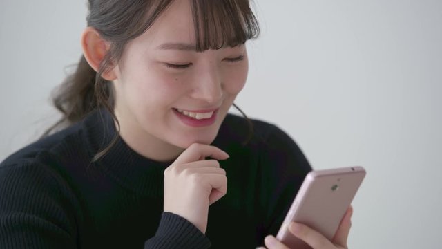 スマートフォン・女性