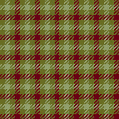 Illustration of woven fabric with check pattern