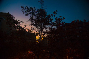 Fototapeta premium Tourists destination Barcelona, Spain. Barcelona is known as an Artistic city located in the east coast of Spain..