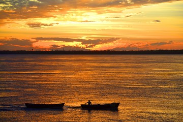 Atardecer en Corrientes