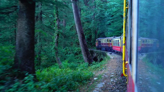 The Kalka&ndash;Shimla railway is a narrow-gauge railway in North India which traverses a mountainous route from Kalka to Shimla.