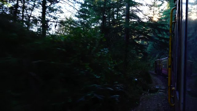 The Kalka&ndash;Shimla railway is a narrow-gauge railway in North India which traverses a mountainous route from Kalka to Shimla.