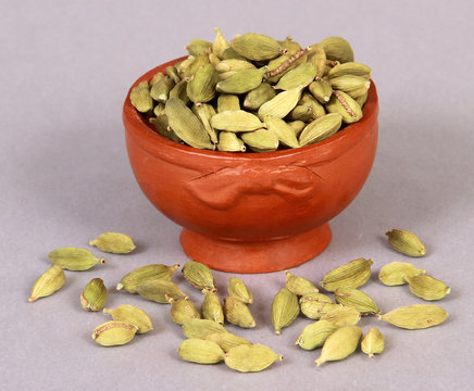 Cardamom in pot