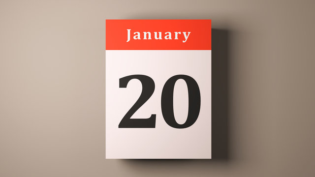 20th January Martin Luther King Day Holiday 2020
