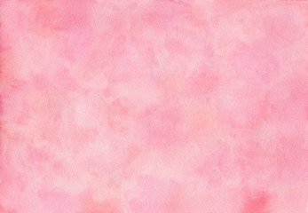 ピンク　水彩背景