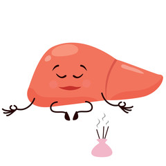 Cartoon character liver