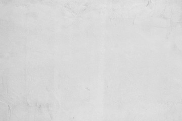 White concrete wall for interior or outdoor exposed surface polished. Cement have sand and stone of tone vintage, Grey natural concrete loft patterns old antique, design work floor texture background.