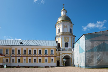 Peter and Paul Church. Nilo-Stolobenskaya Pustyn. Is situated on Stolobny Island in Lake Seliger. Tver region, Russia
