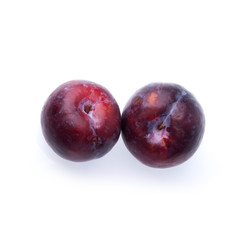 Plum or Sweet Ripe Plum fruit on a background new.