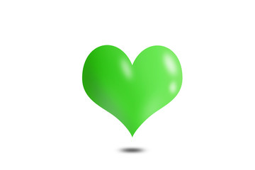 Illustration of cute heart.  かわいいハートのイラスト