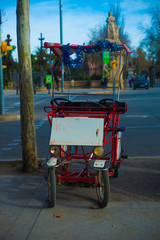 Tourists destination Barcelona, Spain. Barcelona is known as an Artistic city located in the east coast of Spain..