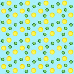 Seamless multicolored pattern Watercolor colorful splashes