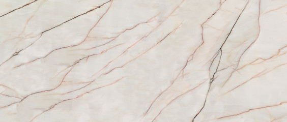 Luxurious Agate Marble Texture With Brown Veins. Polished Marble Quartz Stone Background Striped By Nature With a Unique Patterning, It Can Be Used For Interior-Exterior Tile And Ceramic Tile Surface.