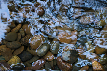 Stone under river at my home