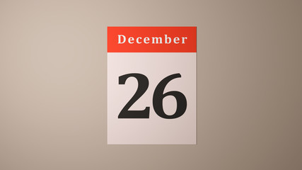 December 26th Kwanza Festival in the U.S. calendar page