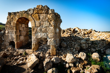 Horbat Zak ( Arabic : Khirbet a-Zak) is an archeological mound located north of Kibbutz Lahav.