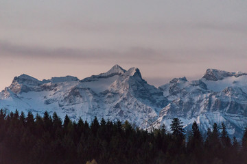 Sonnenaufgang in der Zentralschweiz