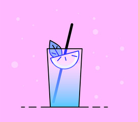 Shake illustration. Color picture - Vektorgrafik